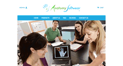 Desktop Screenshot of anatomysoftwear.com